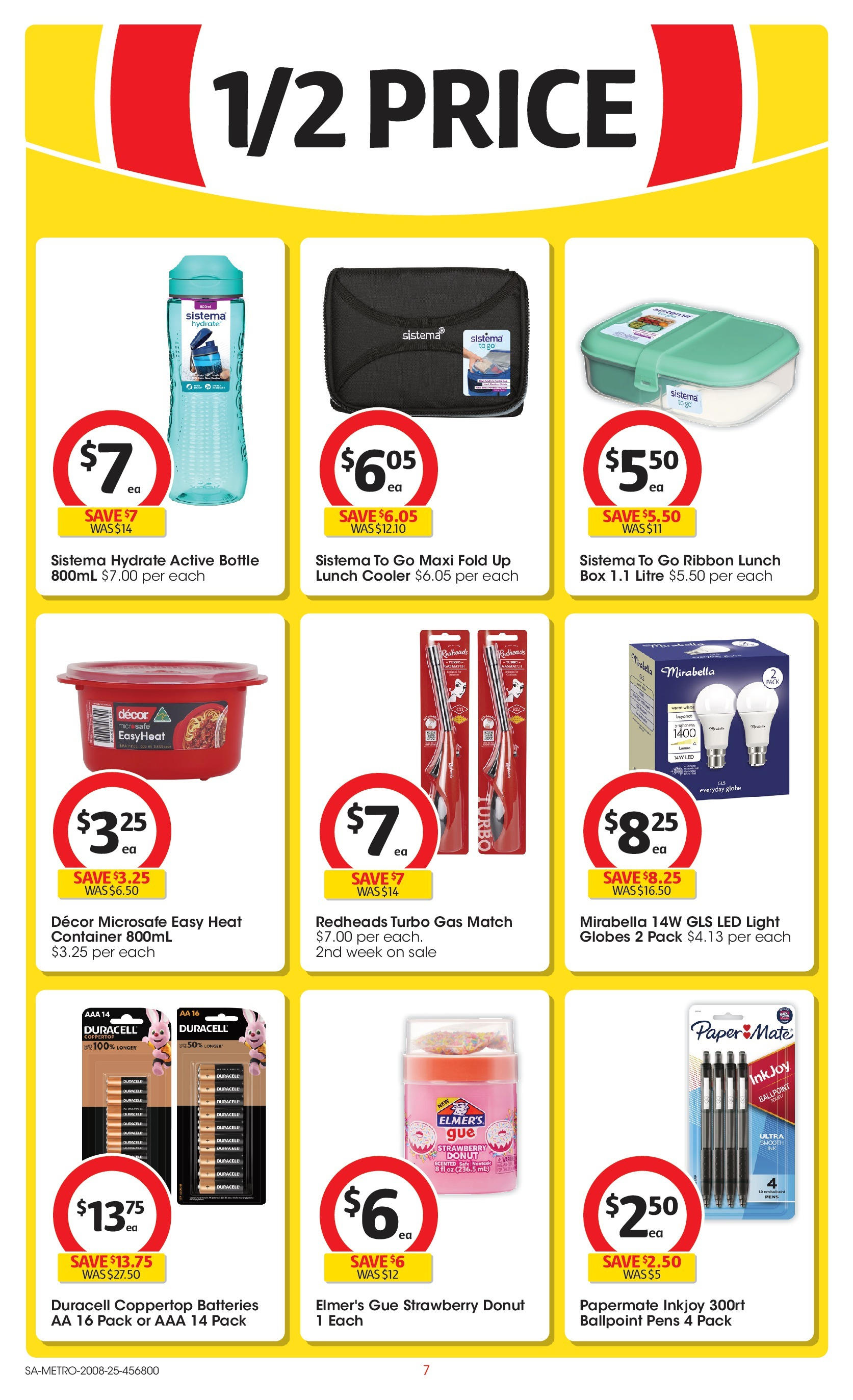 Coles catalogue from 20/08/2025 > Big discounts | Page: 7 | Products: Decor, Box, Batteries, Safe Coles catalogue valid from 20/08/2025 > Online Australia | Page: 7 | Products: Decor, Box, Batteries, Safe
