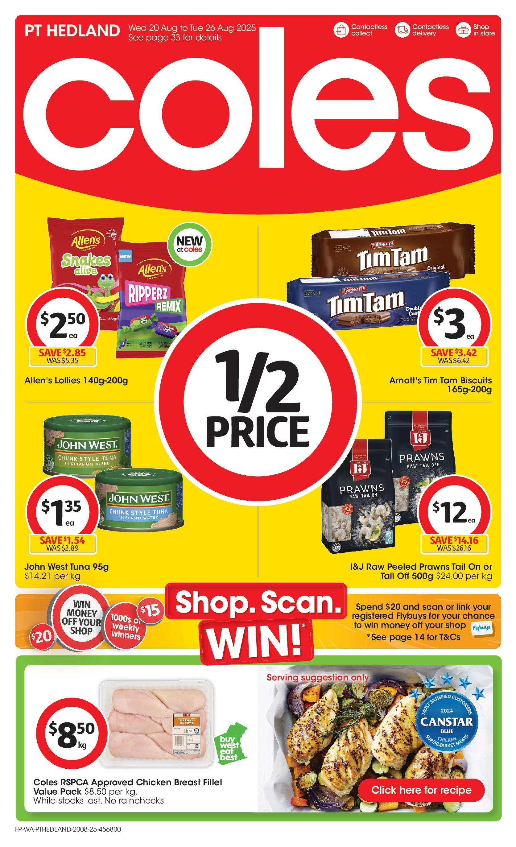 Coles catalogue valid from 20/08/2025 - page 1