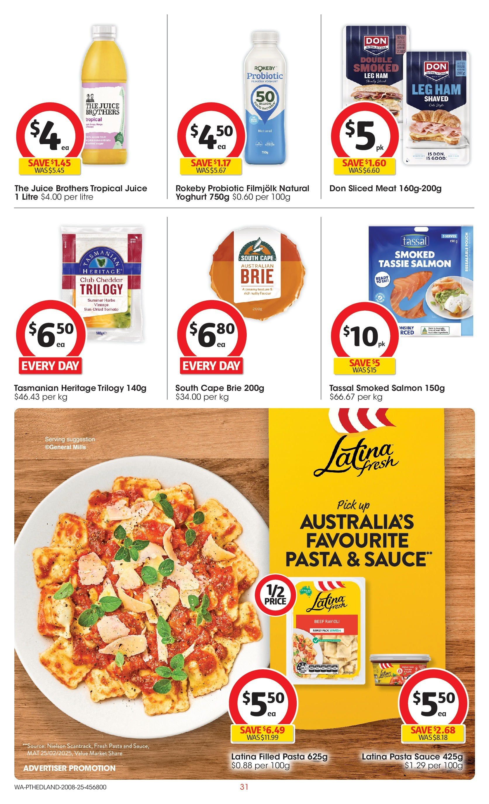 ﻿﻿Coles catalogue valid from 20/08/2025 > Online Australia | Page: 31 | Products: Yoghurt, Beef, Meat, Sauce