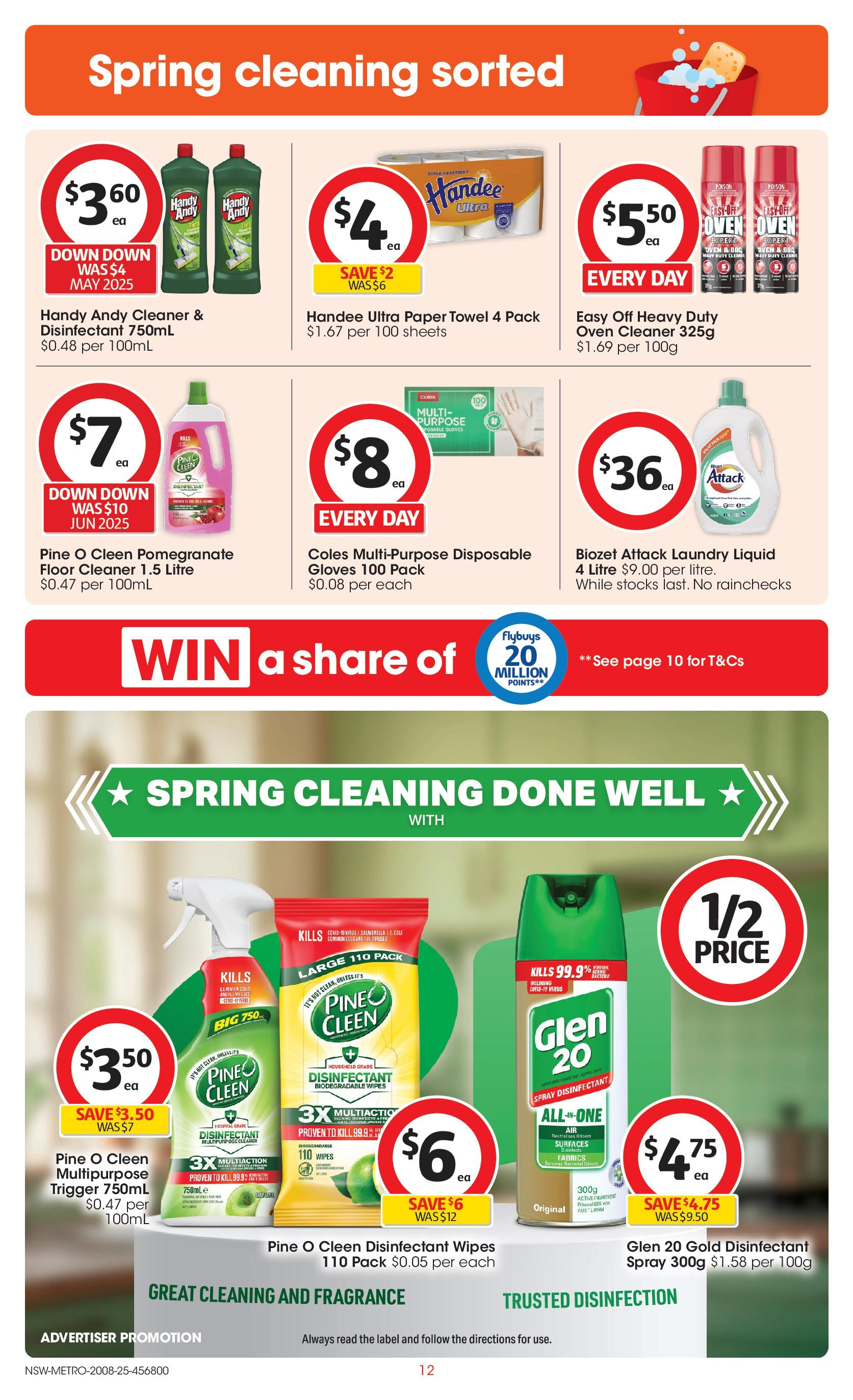 Coles catalogue from 20/08/2025 > Big discounts | Page: 12 | Products: Fragrance, Cleaner, Pomegranate, Multipurpose Coles catalogue valid from 20/08/2025 > Online Australia | Page: 12 | Products: Fragrance, Cleaner, Pomegranate, Multipurpose
