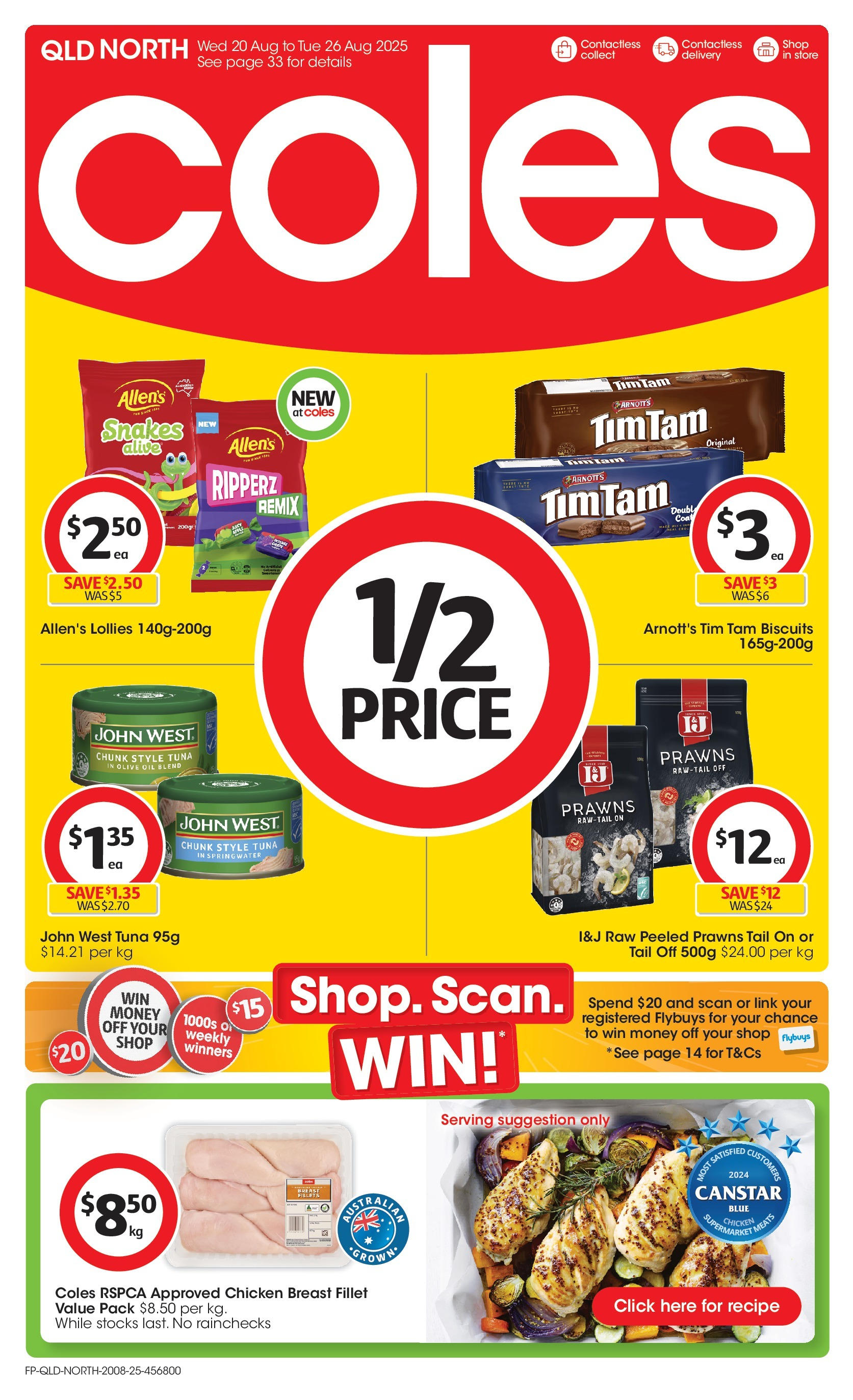 Coles catalogue valid from 20/08/2025 - page 1