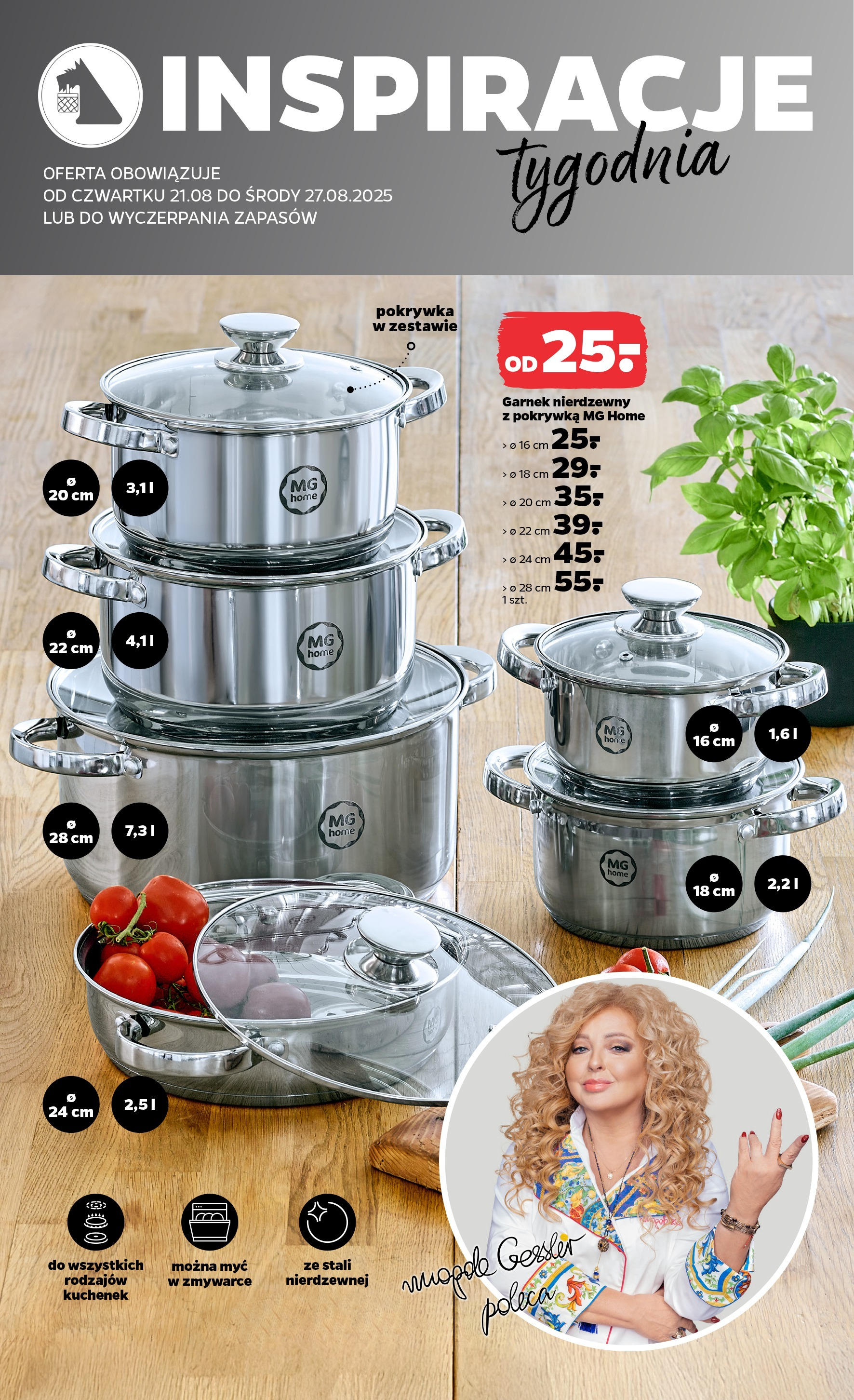 Netto gazetka - Spożywcza od 21.08.2025 - Aktualne promocje | Strona: 20 | Produkty: Garnek