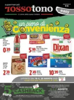 Supermercati Rossotono Easy Un pieno di convenienza - al 25.08.2025
