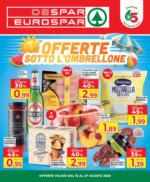Eurospar Offerte sotto l'ombrellone - al 27.08.2025