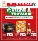 Eurospar Vieni a trovarci - al 27.08.2025