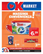 Ok Market MASSIMA CONVENIENZA! TANTE OFFERTE IMPERDIBILI - al 31.08.2025