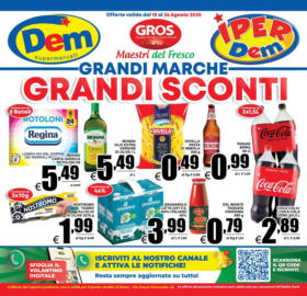 GRANDI SCONTI
