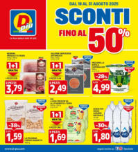 Sconti fino al 50%