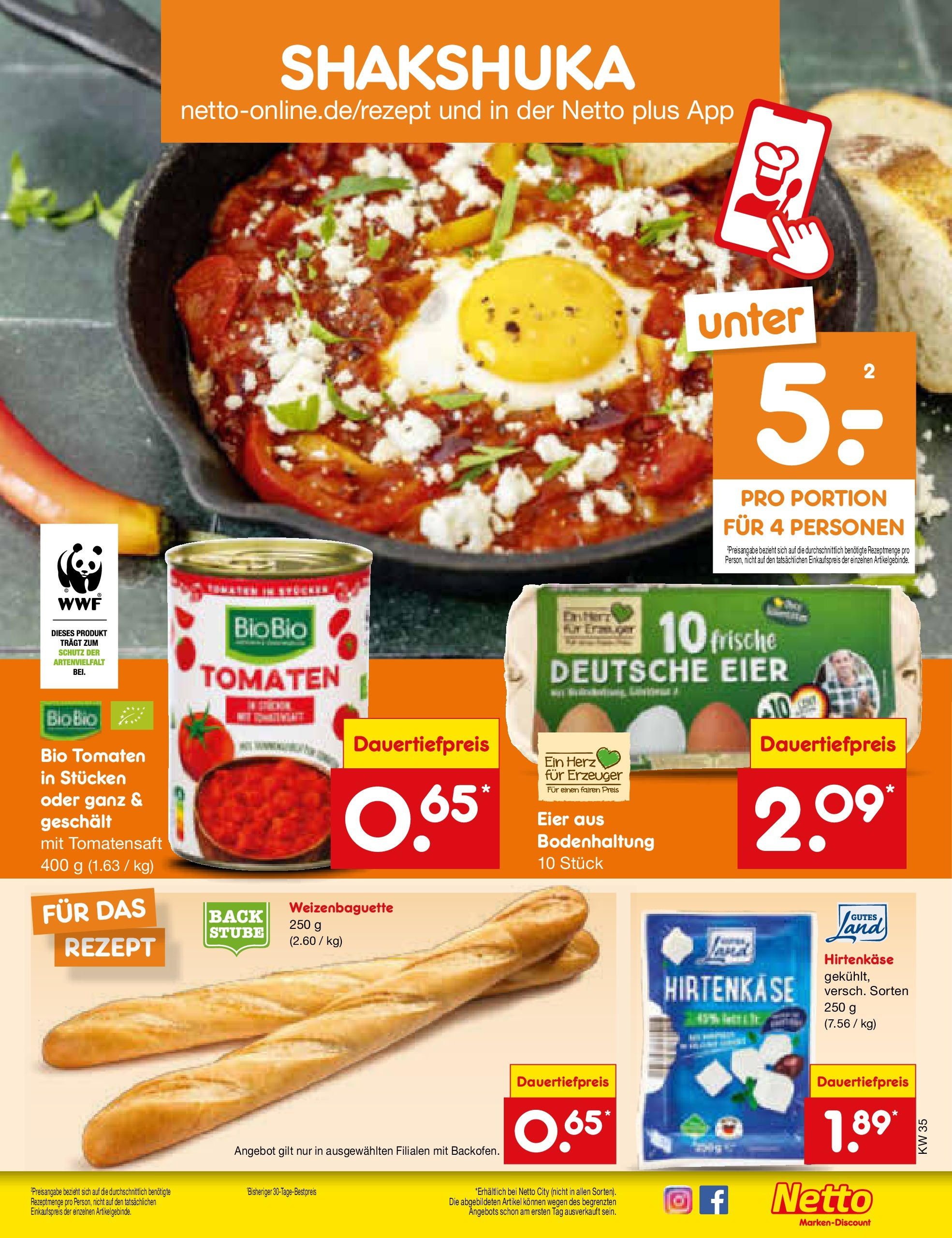 Netto Marken-Discount prospekt Jüchen	 (ab 24.08.2025) » Angebote | Seite: 25 | Produkte: Eier, Tomaten