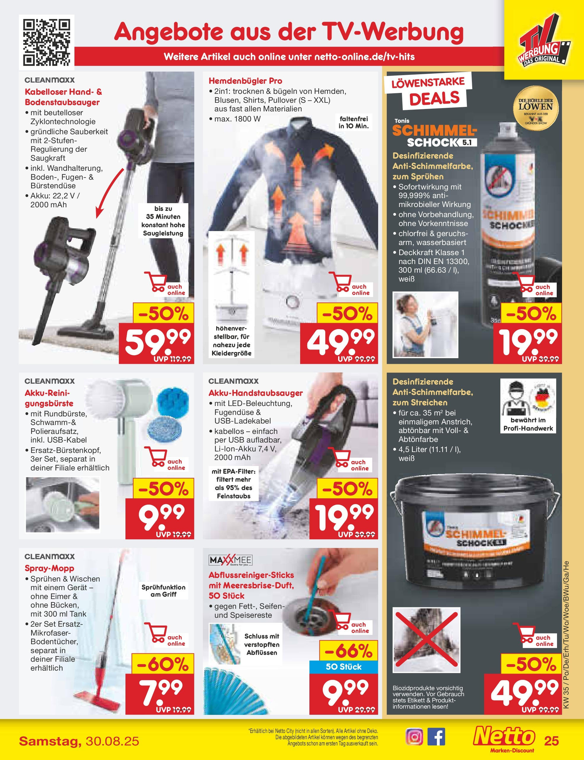 Netto Marken-Discount prospekt Selb	 (ab 24.08.2025) » Angebote | Seite: 33 | Produkte: USB, Pullover