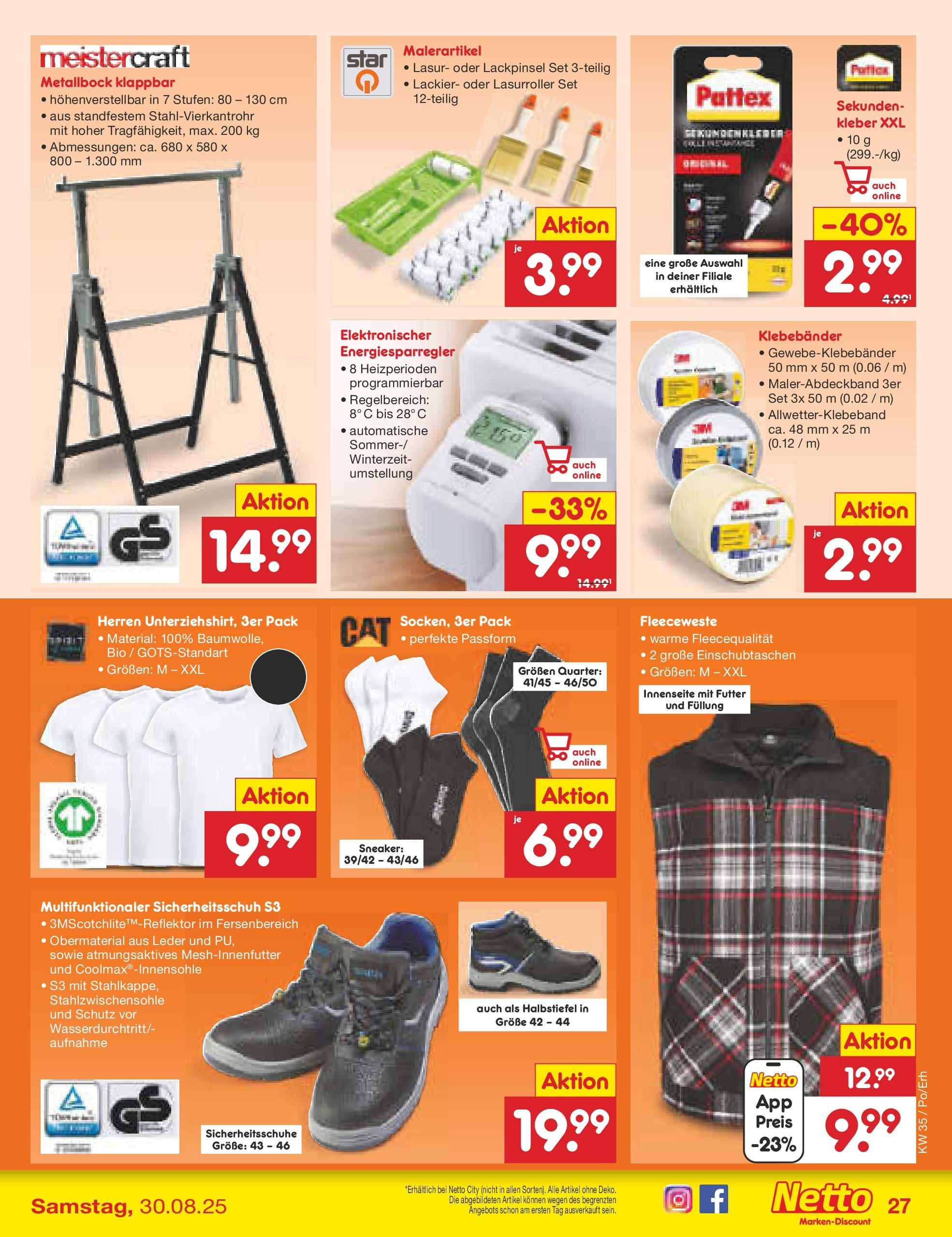 Netto Marken-Discount prospekt Selb	 (ab 24.08.2025) » Angebote | Seite: 35