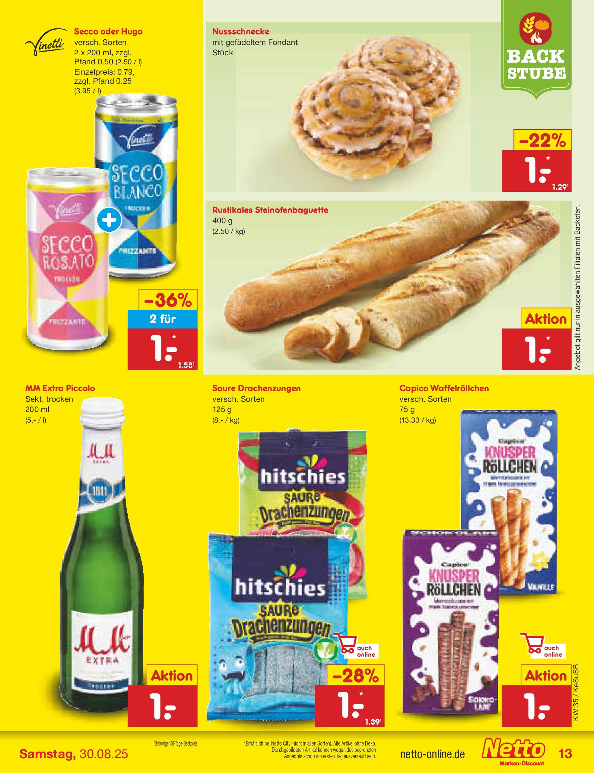 Netto Marken-Discount prospekt Kruft	 (ab 24.08.2025) » Angebote | Seite: 19 | Produkte: Hugo