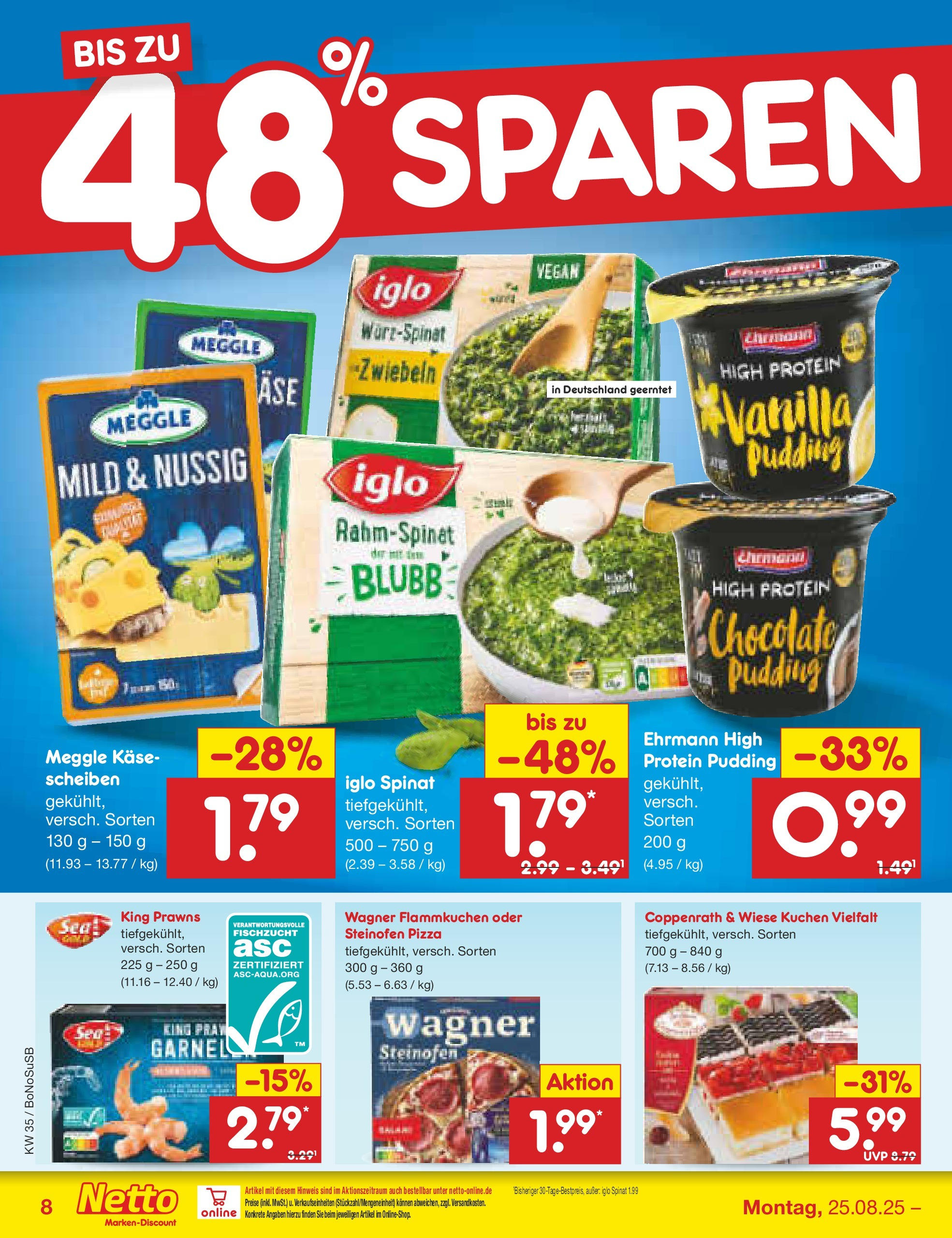 Netto Marken-Discount prospekt Herne (ab 24.08.2025) » Angebote | Seite: 12 | Produkte: Käse, Zwiebeln, Pizza, Kuchen Netto Marken-Discount prospekt Herne (ab 24.08.2025) » Angebote | Seite: 12 | Produkte: Käse, Zwiebeln, Pizza, Kuchen