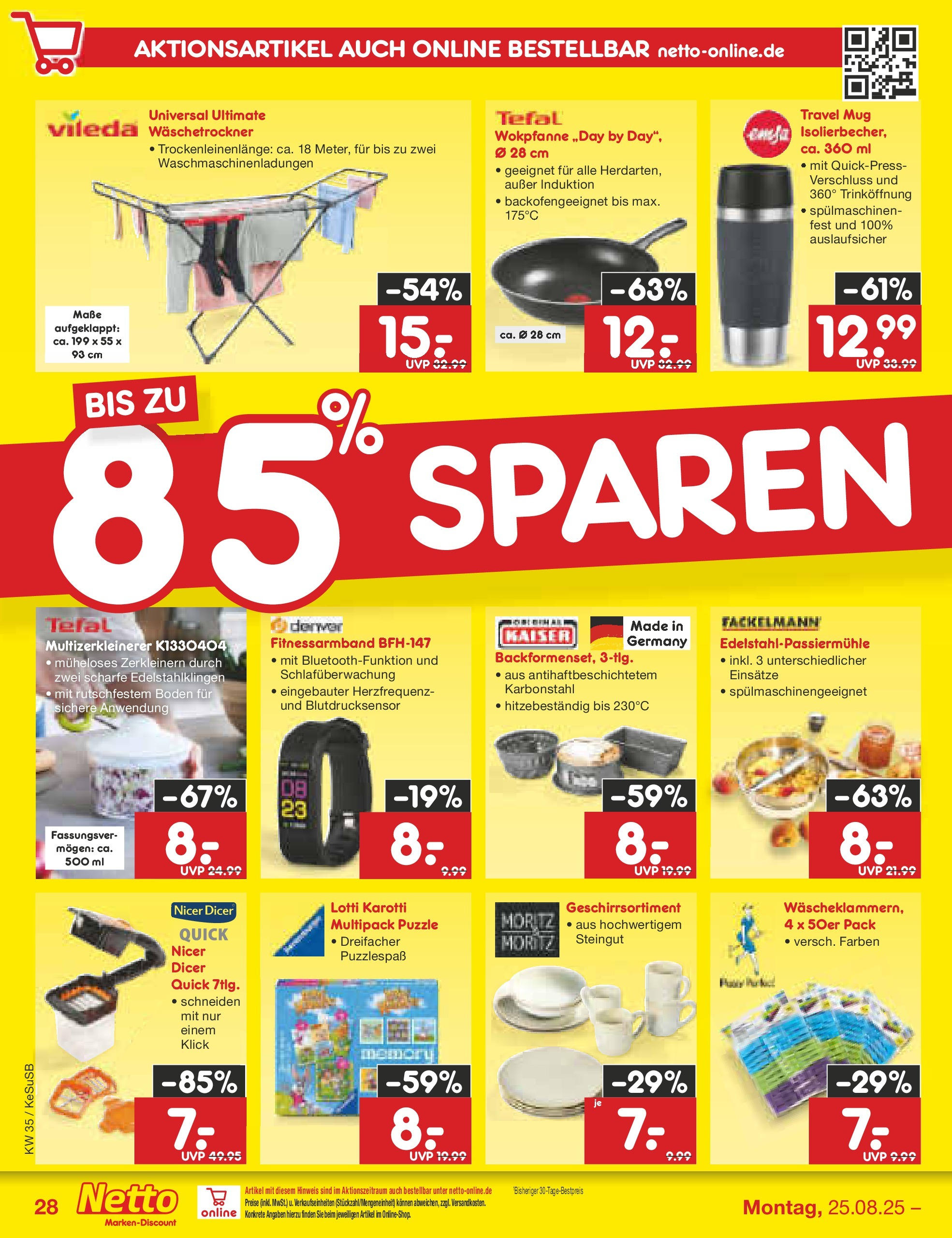 Netto Marken-Discount prospekt Kruft	 (ab 24.08.2025) » Angebote | Seite: 42