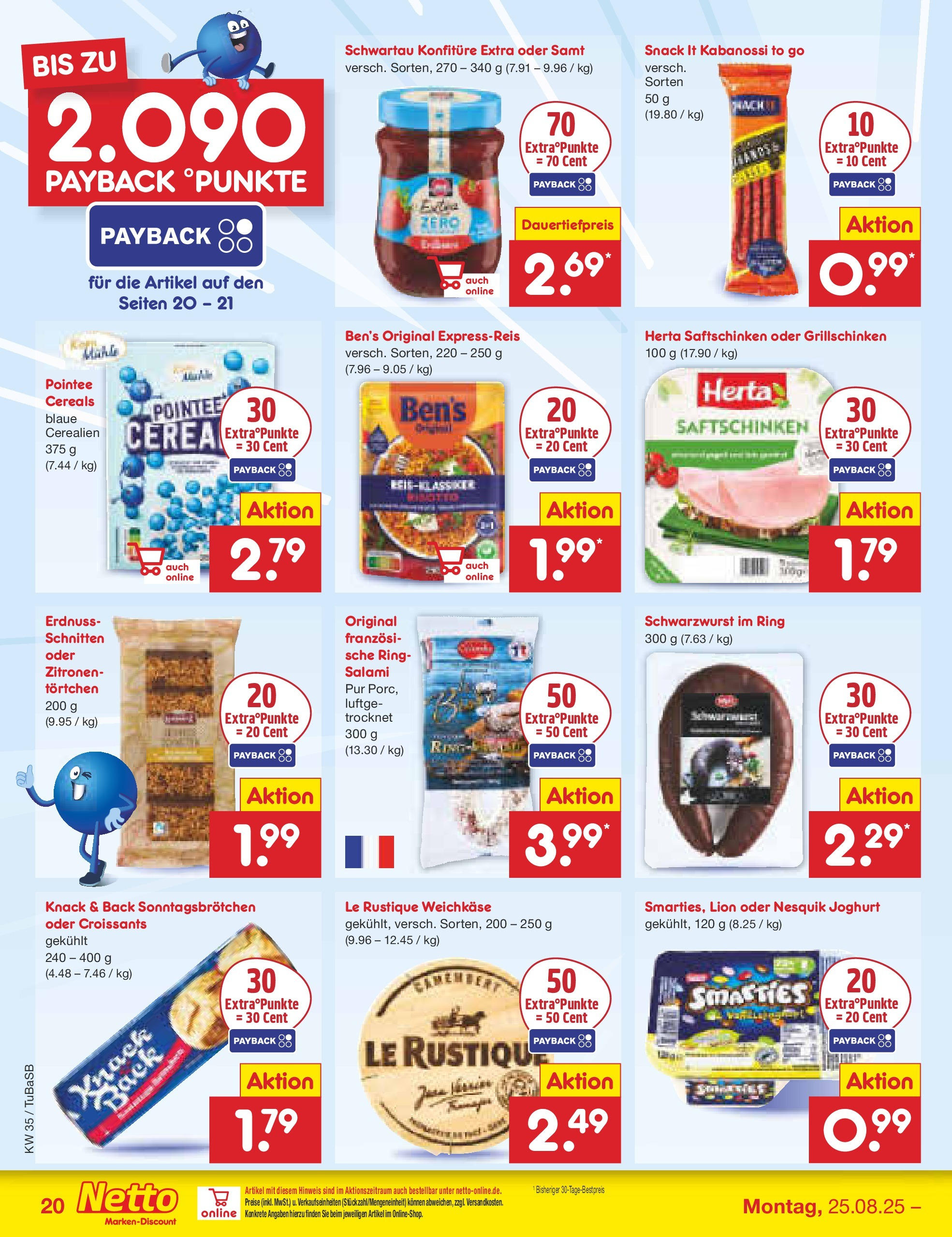 Netto Marken-Discount prospekt Lahr-Langenwinkel (ab 24.08.2025) » Angebote | Seite: 28 | Produkte: Nesquik, Joghurt, Salami, Zitronen Netto Marken-Discount prospekt Lahr-Langenwinkel (ab 24.08.2025) » Angebote | Seite: 28 | Produkte: Nesquik, Joghurt, Salami, Zitronen