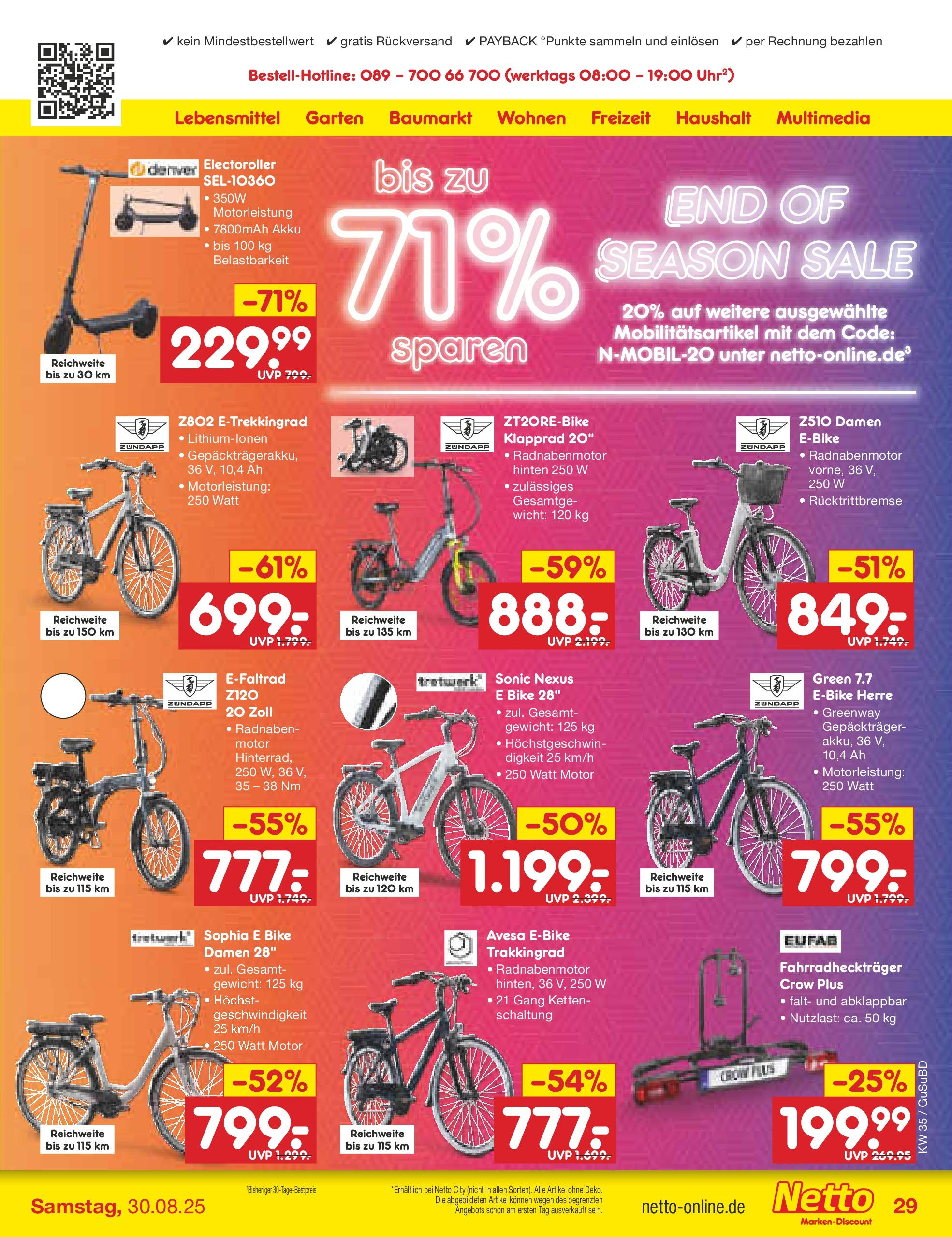 Netto Marken-Discount prospekt Glauchau	 (ab 24.08.2025) » Angebote | Seite: 43 | Produkte: Gewicht