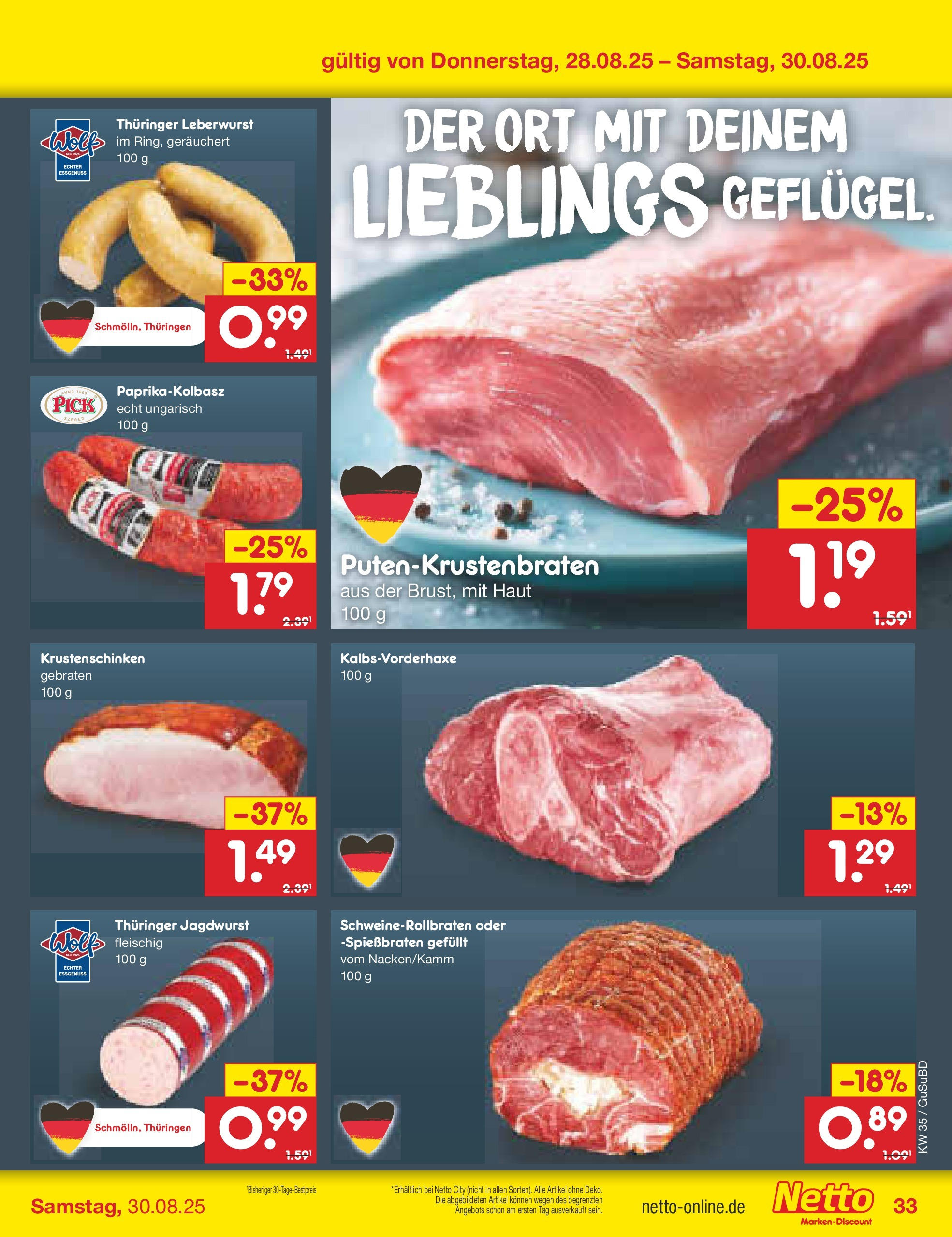 Netto Marken-Discount prospekt Glauchau	 (ab 24.08.2025) » Angebote | Seite: 49