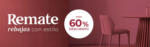 Muebles Rey Hasta 60% de descuento - hasta el 15.09.2025