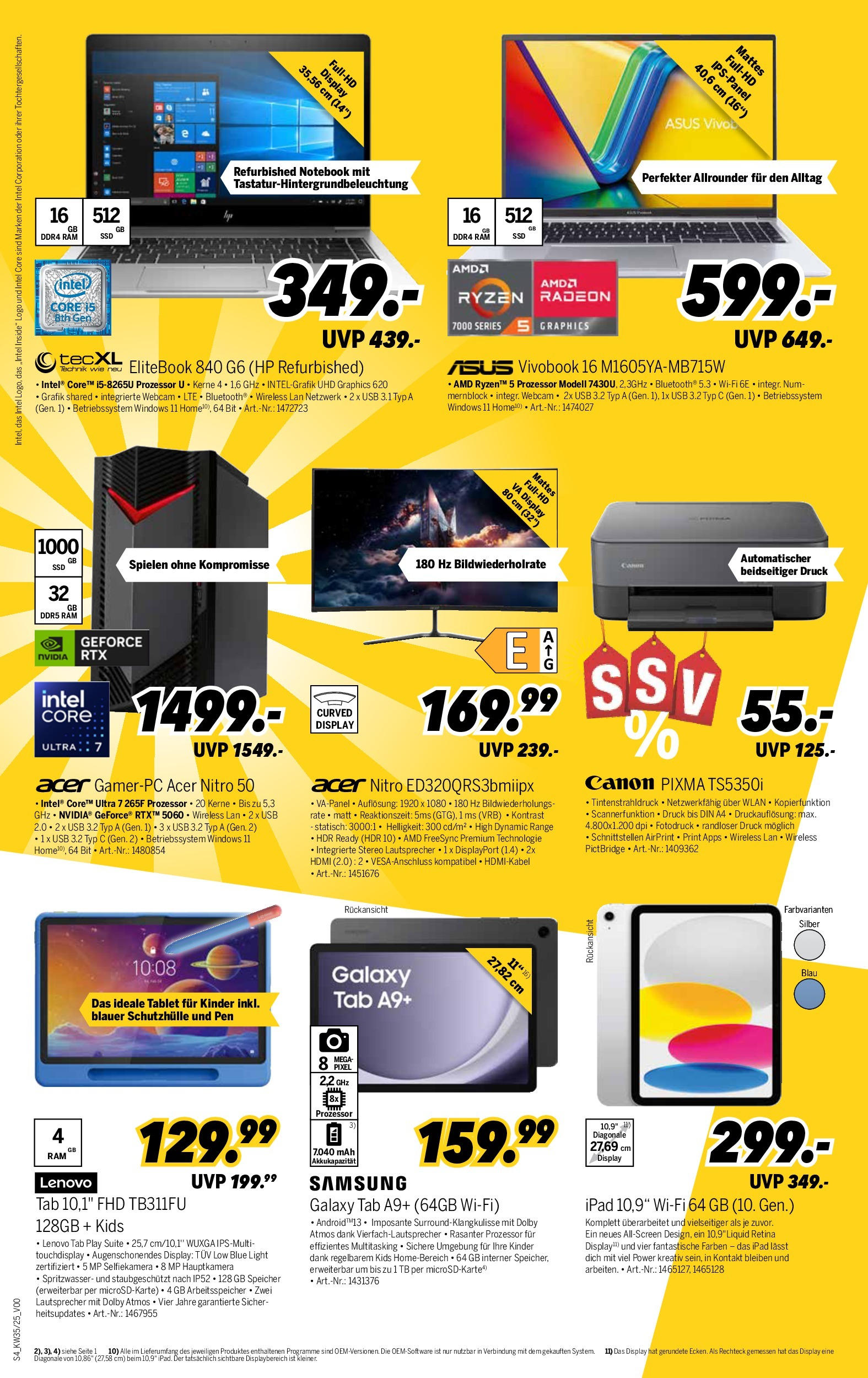 Medimax - MEDIMAX: Aktuelle Angebote (ab 21.08.2025) zum Blättern | Seite: 4 | Produkte: Lenovo, Lautsprecher, USB, Notebook
