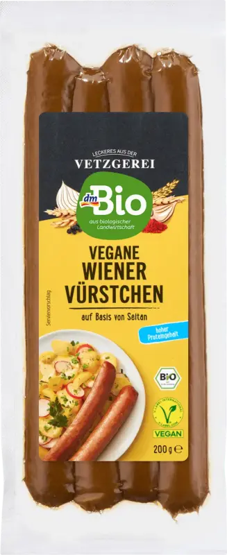 dmBio Vegane Wiener Vürstchen