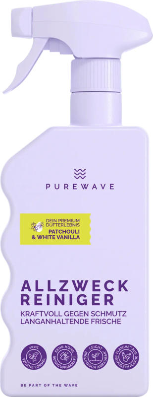 PUREWAVE Allzweckreiniger Patchouli & White Vanilla