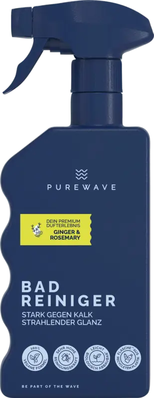 PUREWAVE Badreiniger Ginger & Rosemary
