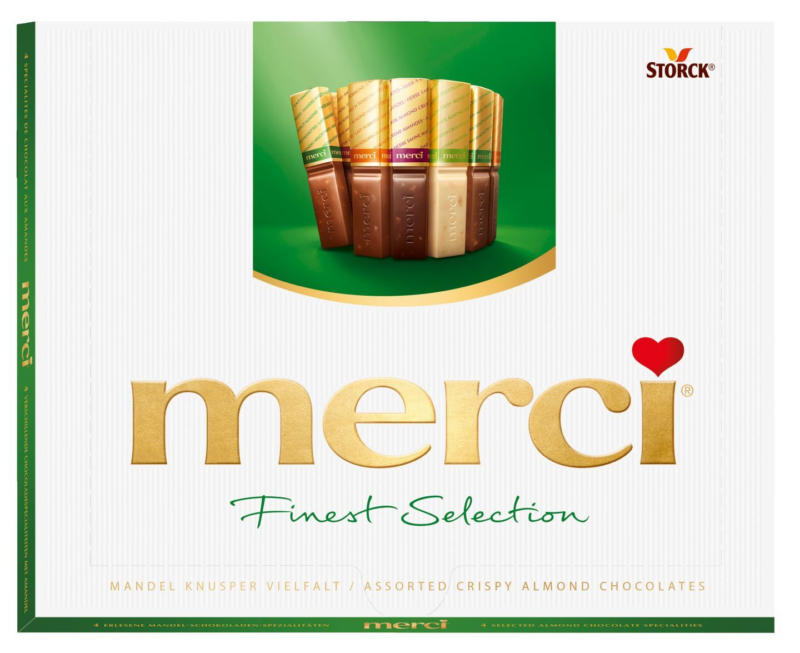 Merci Шоколадови бонбони различни видове