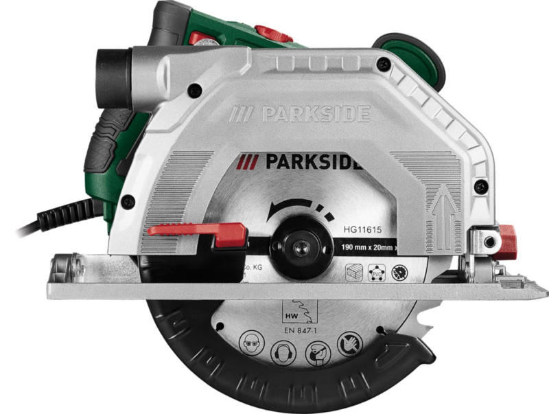 Parkside® Ръчен циркуляр PHKS 1350 E4