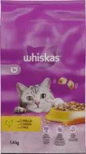 Kaufland хипермаркет Whiskas Суха храна за котка - до 30-11-25