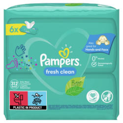 Pampers Бебешки влажни кърпички различни видове