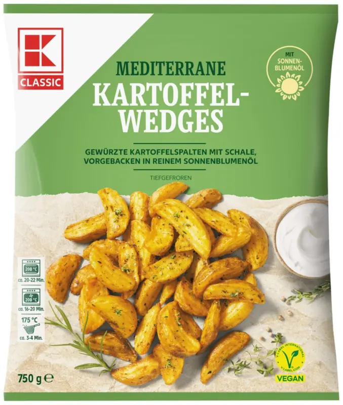 K-Classic Картофи уеджис различни видове