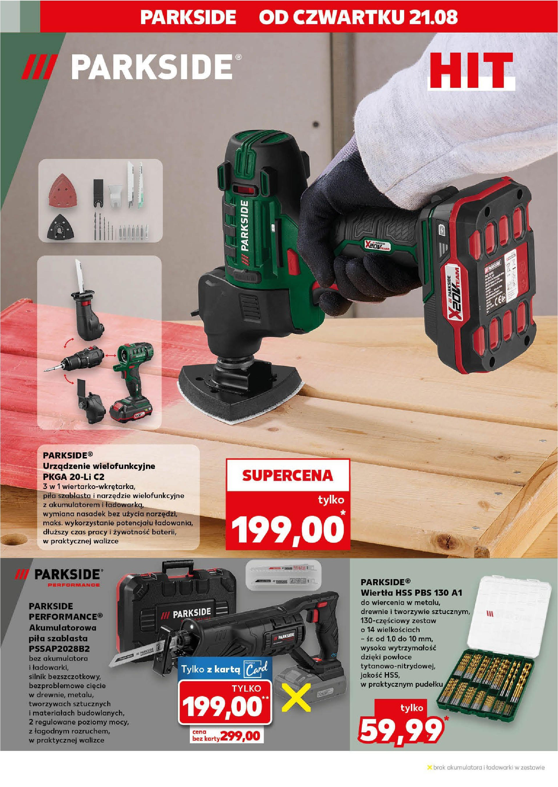 Kaufland gazetka - Mega okazje od 21.08.2025 - od jutra PDF | Strona: 4 | Produkty: Karta, Ładowarka