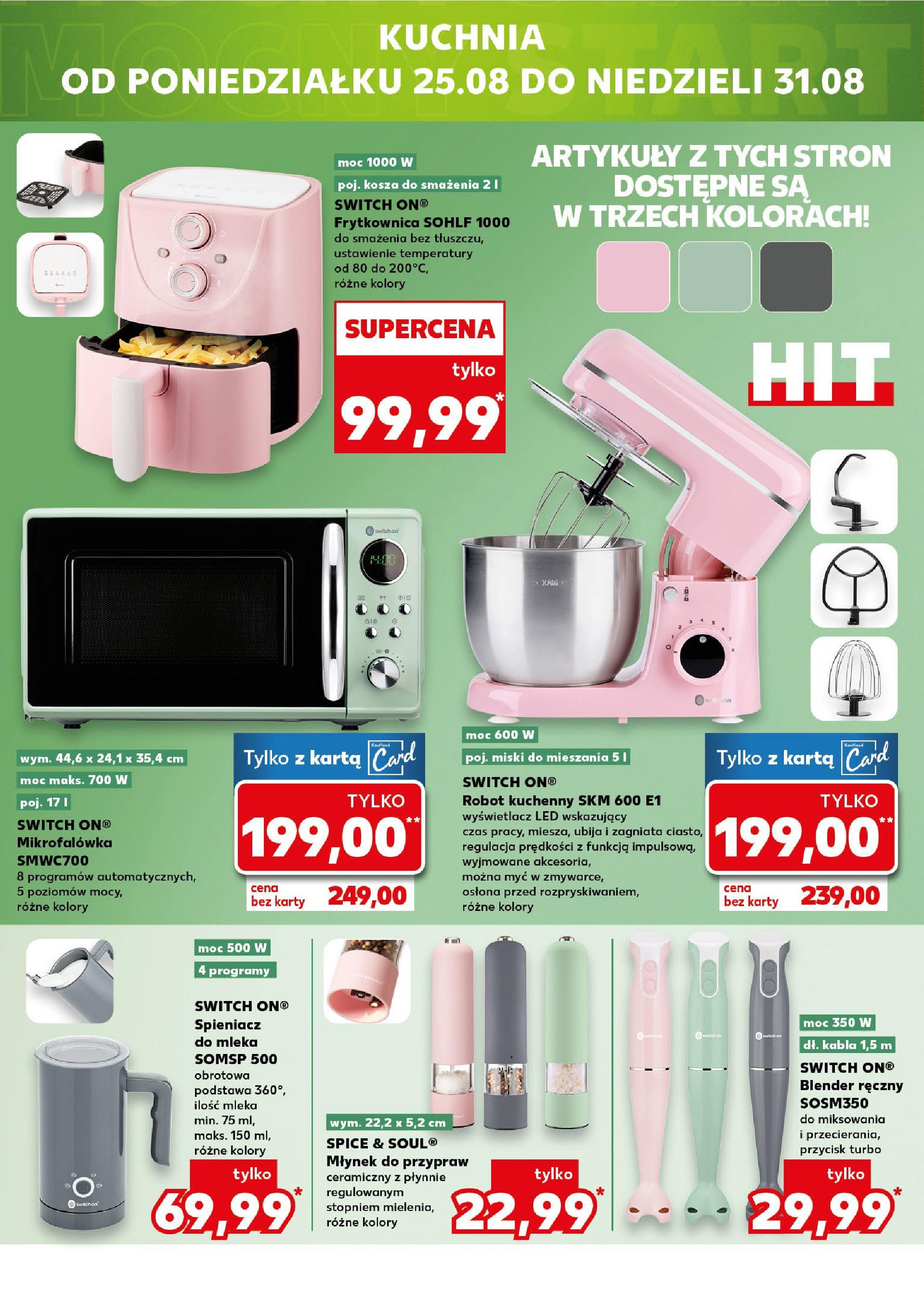 Kaufland gazetka - Mega okazje od 21.08.2025 - od jutra PDF | Strona: 16 | Produkty: Karta, Parasol