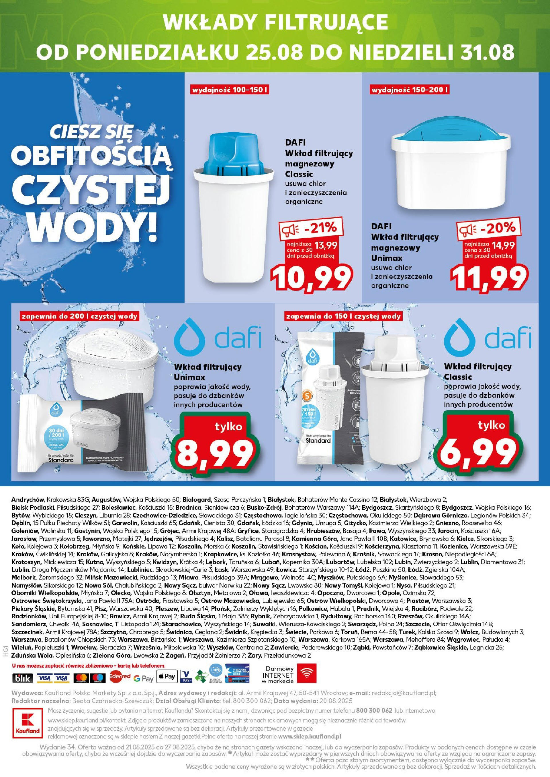 Kaufland gazetka - Mega okazje od 21.08.2025 - od jutra PDF | Strona: 20
