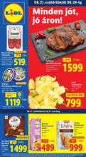 Lidl újság érvényessége 2025.08.27-ig
