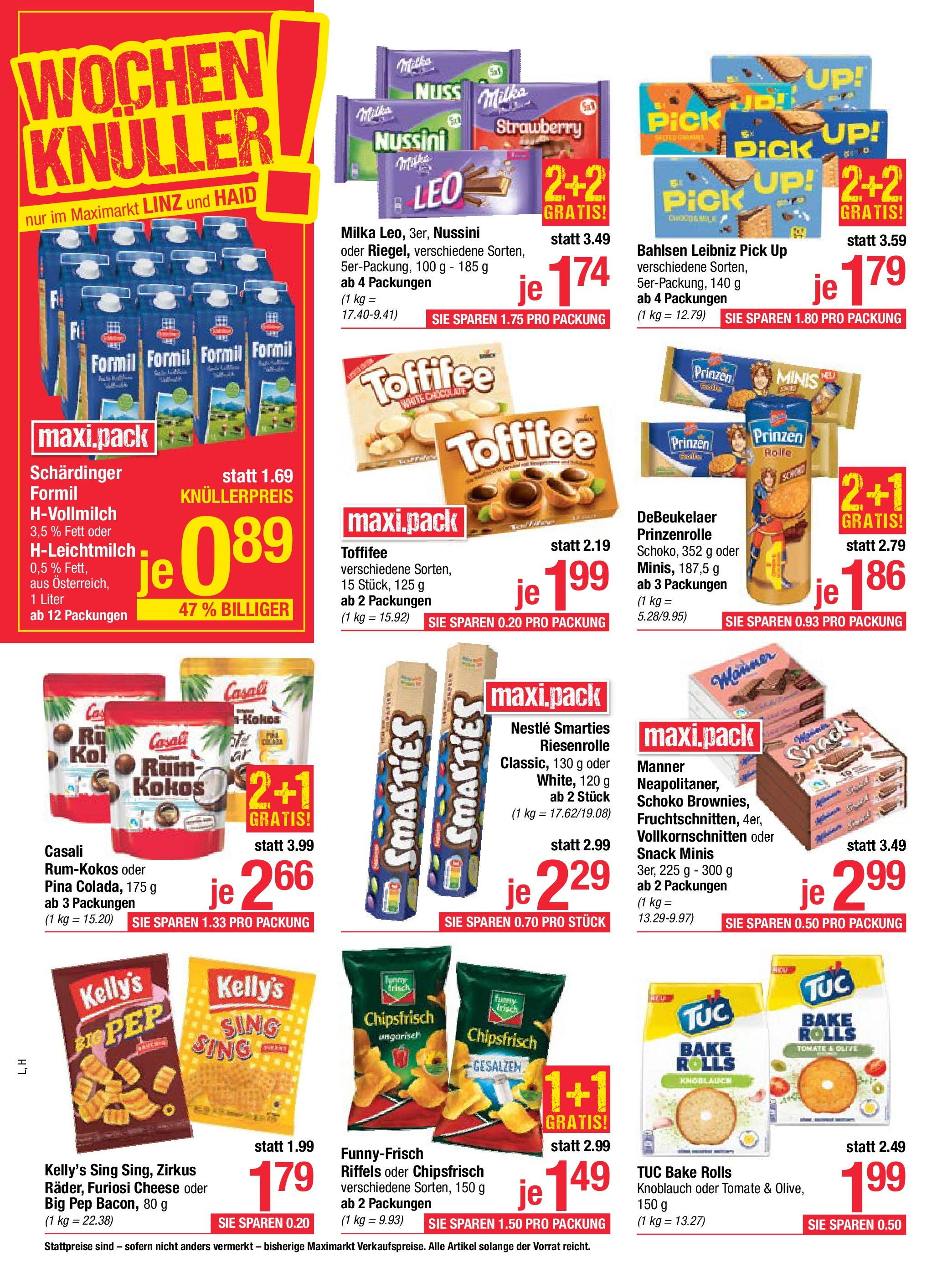 Maximarkt Haid, Linz (25.08.2025) || Aktuelle Angebote | Seite: 12 | Produkte: Knoblauch Maximarkt Haid, Linz von 25.08.2025 - Aktuelle Angebote | Seite: 12 | Produkte: Knoblauch