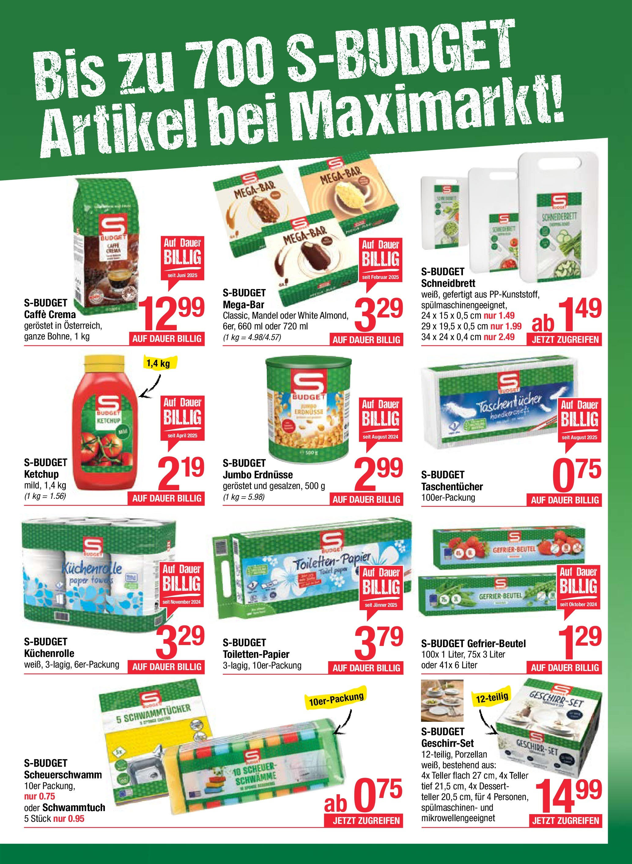 Maximarkt Haid, Linz (25.08.2025) || Aktuelle Angebote | Seite: 17 | Produkte: Ketchup, Папионка Maximarkt Haid, Linz von 25.08.2025 - Aktuelle Angebote | Seite: 17 | Produkte: Ketchup, Папионка