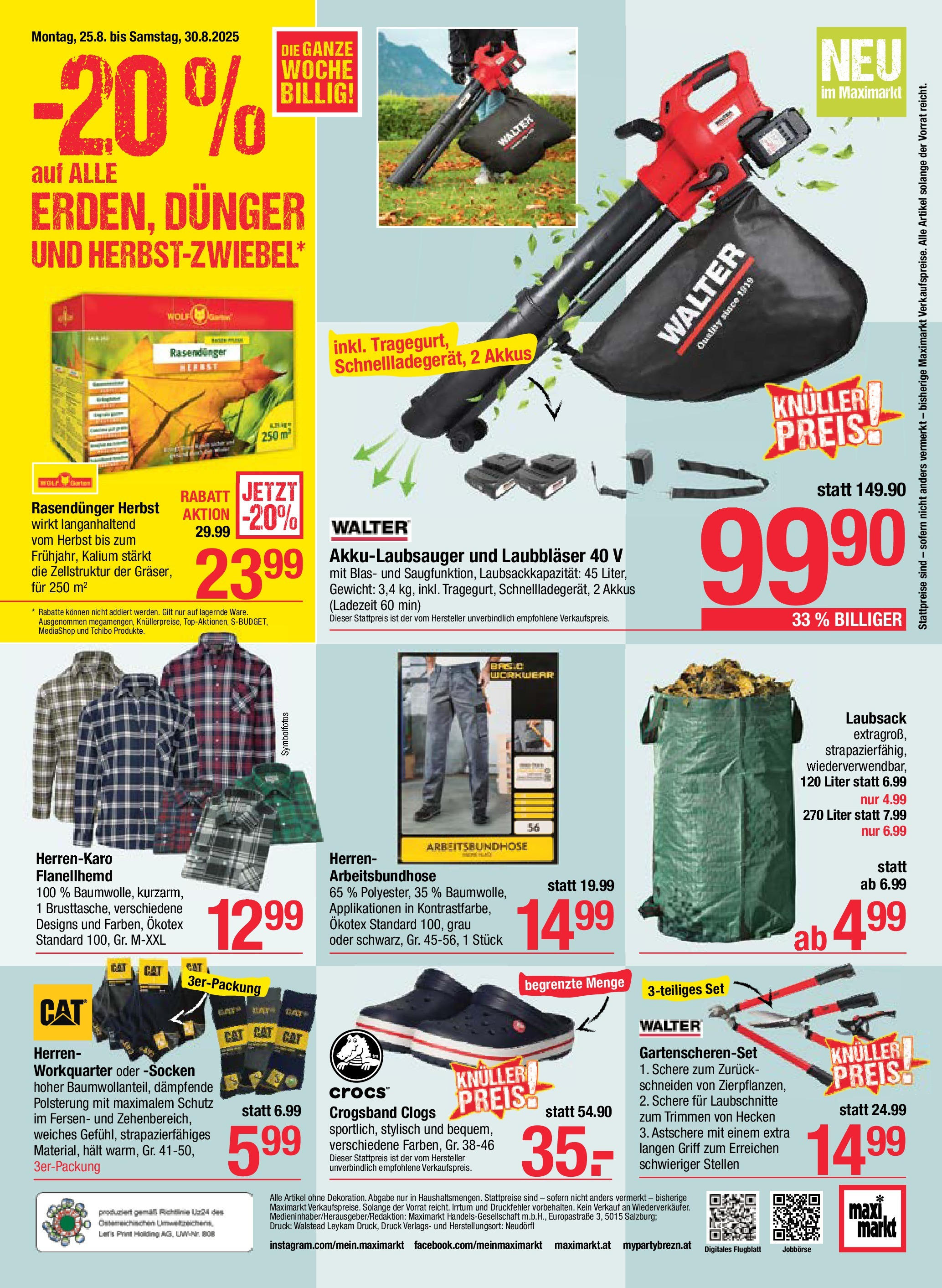 Maximarkt Haid, Linz (25.08.2025) || Aktuelle Angebote | Seite: 28 | Produkte: Socken, Gewicht Maximarkt Haid, Linz von 25.08.2025 - Aktuelle Angebote | Seite: 28 | Produkte: Socken, Gewicht
