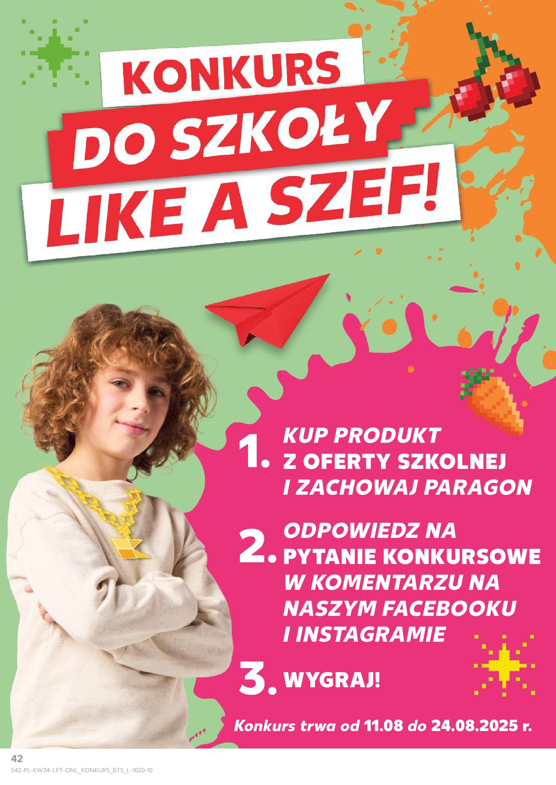 Kaufland gazetka od 21.08.2025 - od jutra PDF | Strona: 42