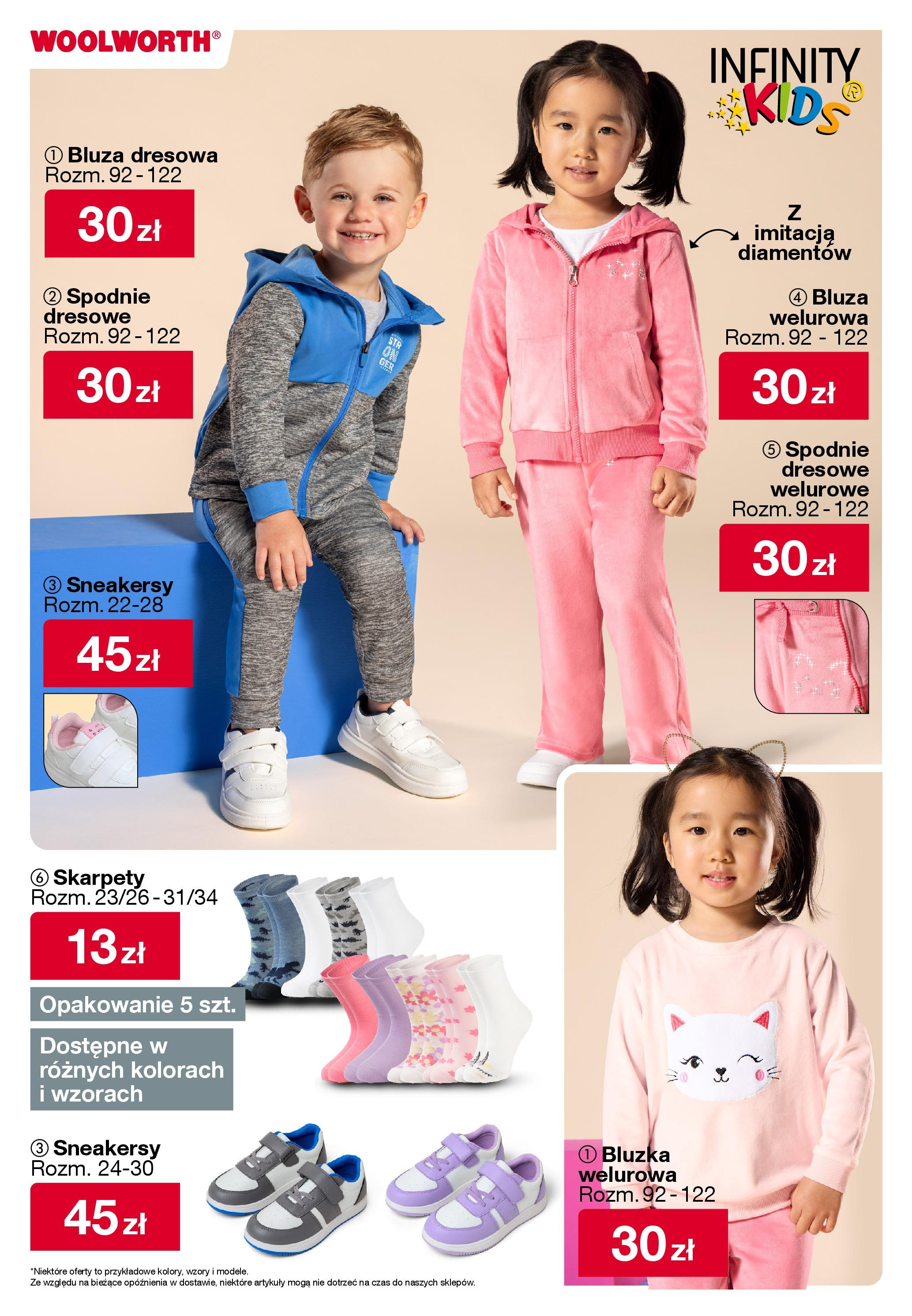 Woolworth - Woolworth: Początek szkoły od (21.08.2025 - 01.09.2025) | Strona: 4 | Produkty: Bluzka, Spodnie, Skarpety