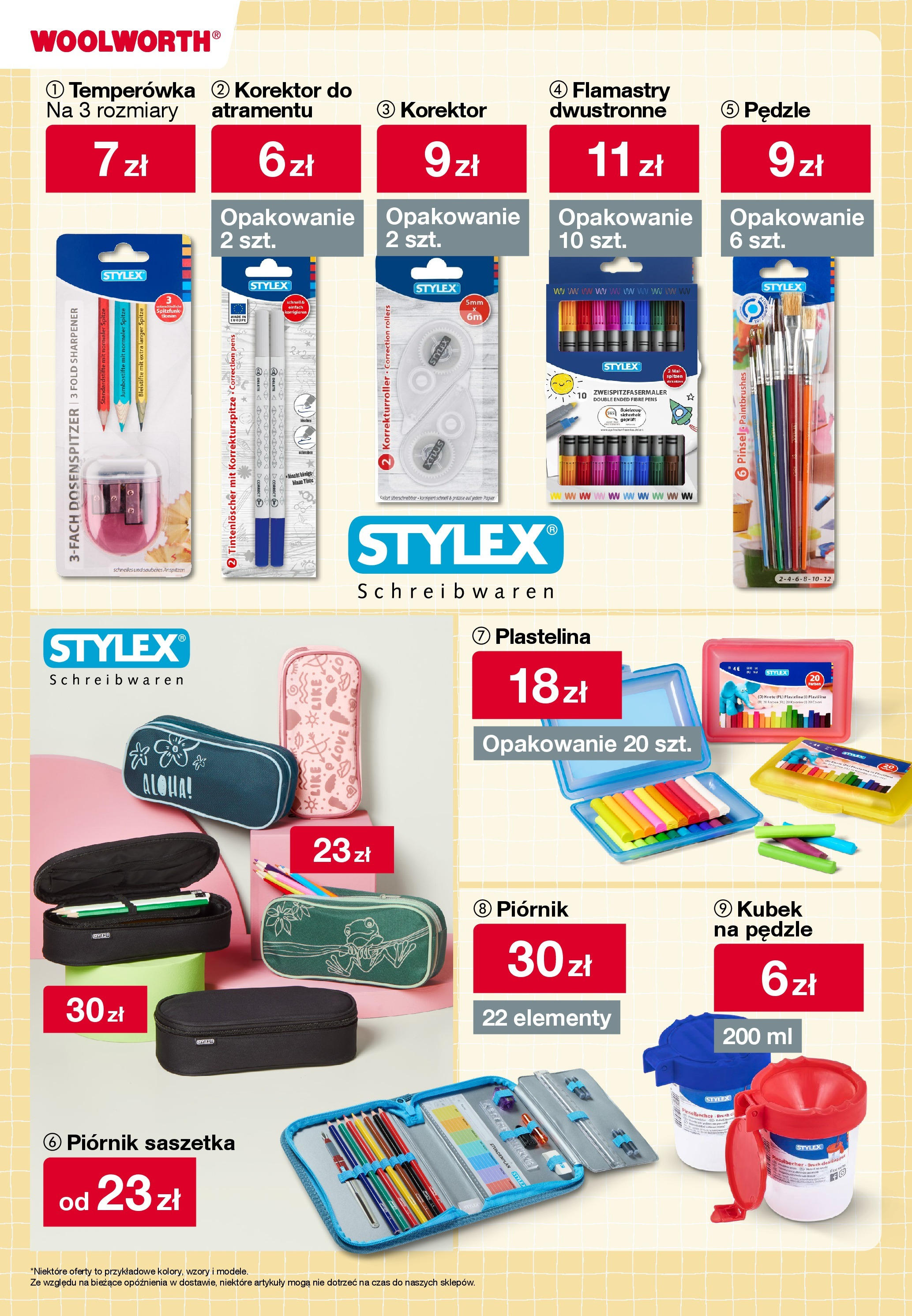 Woolworth - Woolworth: Początek szkoły od (21.08.2025 - 01.09.2025) | Strona: 19 | Produkty: Temperówka, Korektor