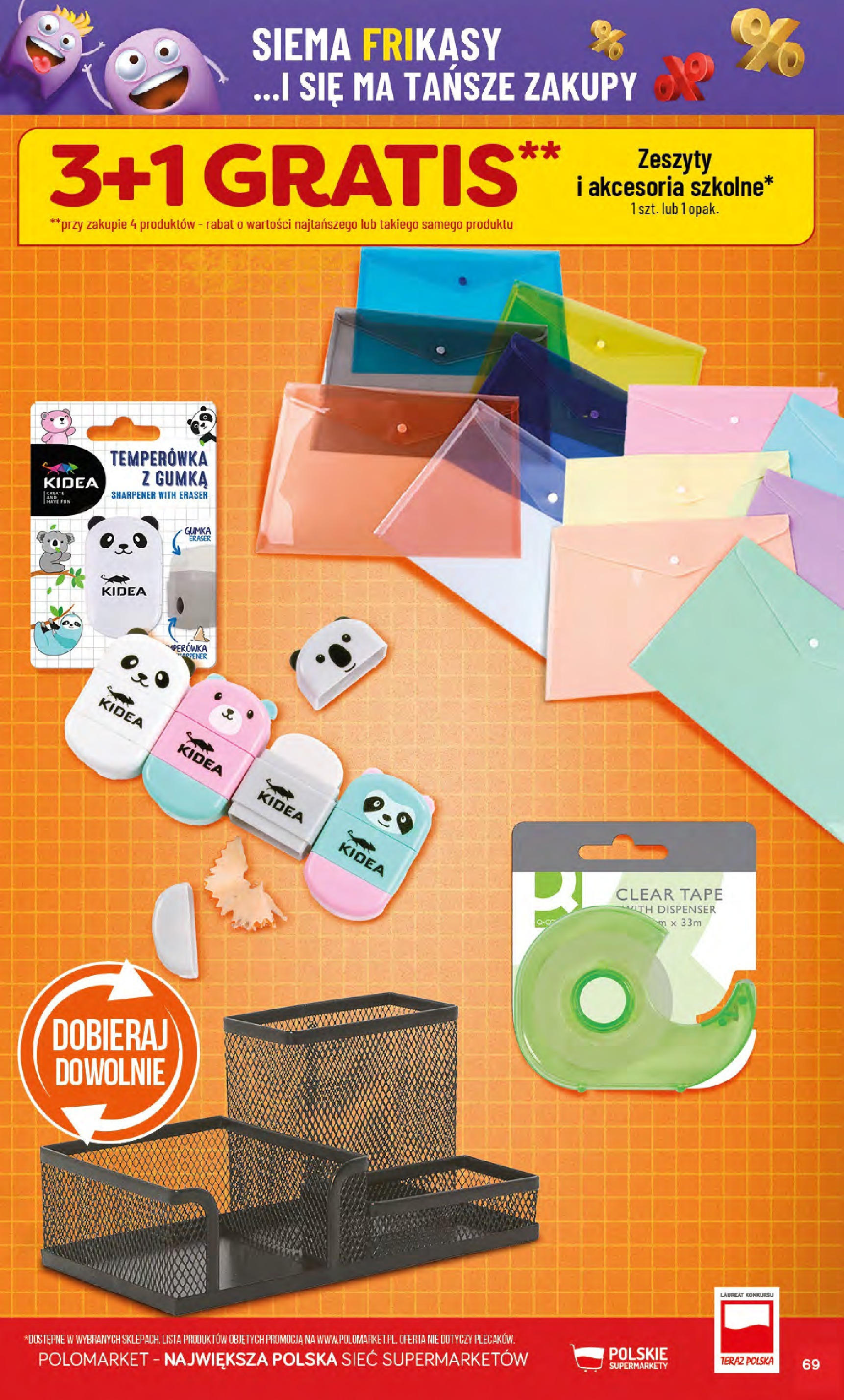POLOmarket gazetka od jutra (20.08.2025) - Nowa PDF | Strona: 69 | Produkty: Temperówka