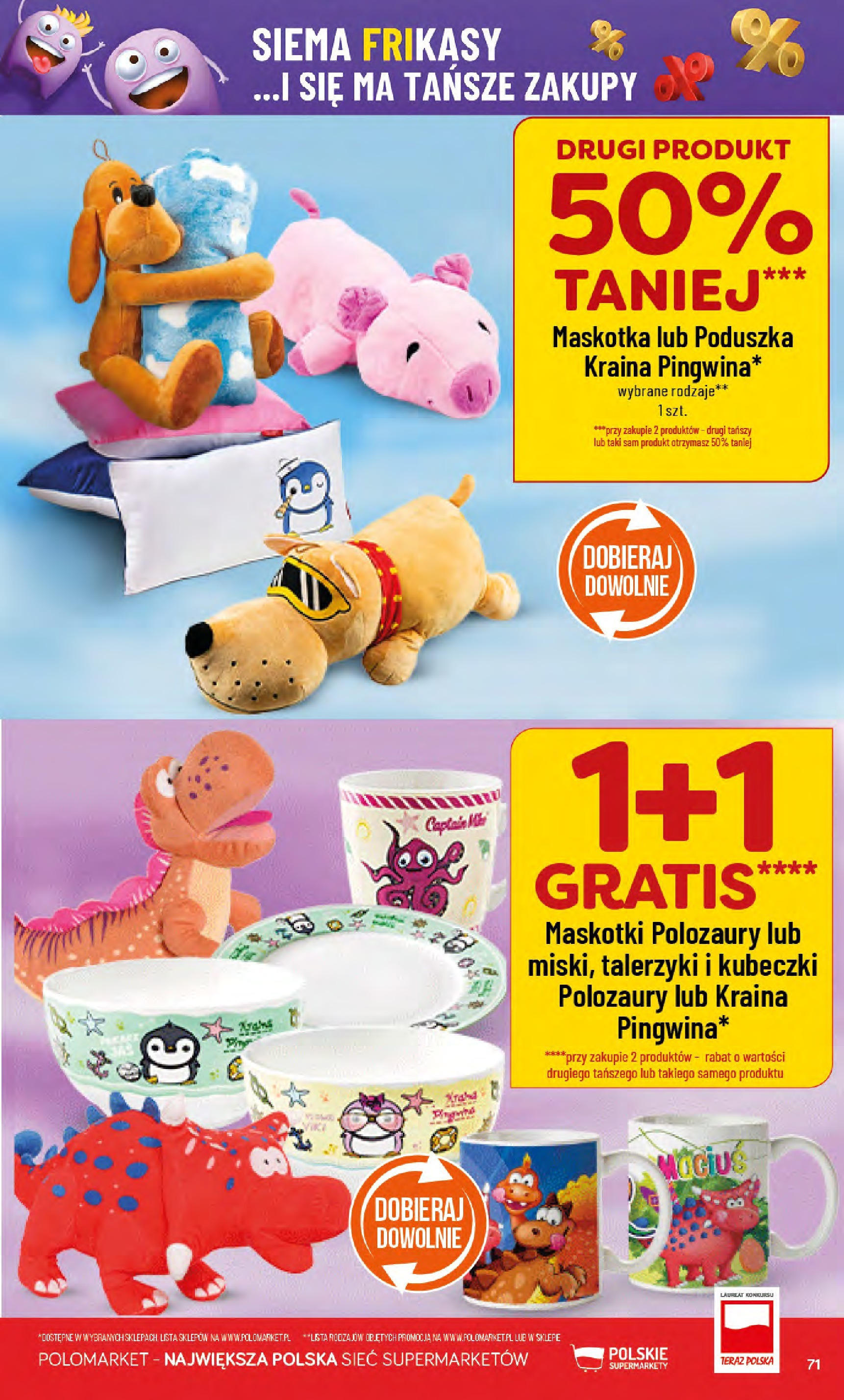 POLOmarket gazetka od jutra (20.08.2025) - Nowa PDF | Strona: 71 | Produkty: Poduszka