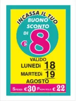 Euro Shop Buono sconto di 8 euro - al 19.08.2025