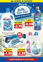 Le Bolle di Giù Giù Offerte valide dal 20 al 31 agosto - al 31.08.2025