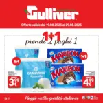 Gulliver 1+1 - al 29.08.2025