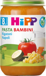 HiPP Menü Pasta Bambini Rigatoni Napoli ab dem 8. Monat
