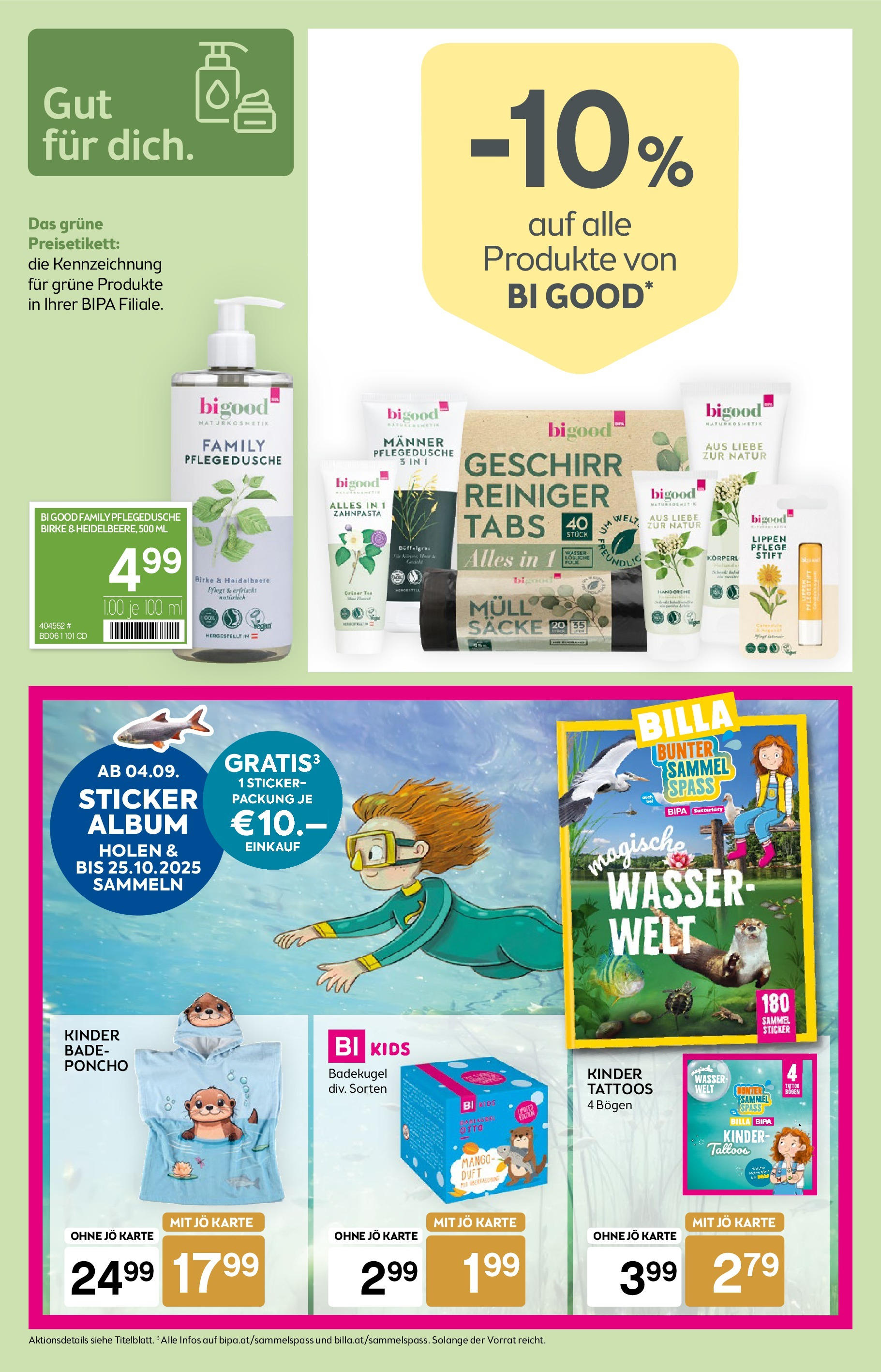 Bipa - BIPA: Flugblatt - gültig bis 10.09.2025 von 27.08.2025 - Aktuelle Angebote | Seite: 2 | Produkte: Wasser, Mango, Duft, Zahnpasta