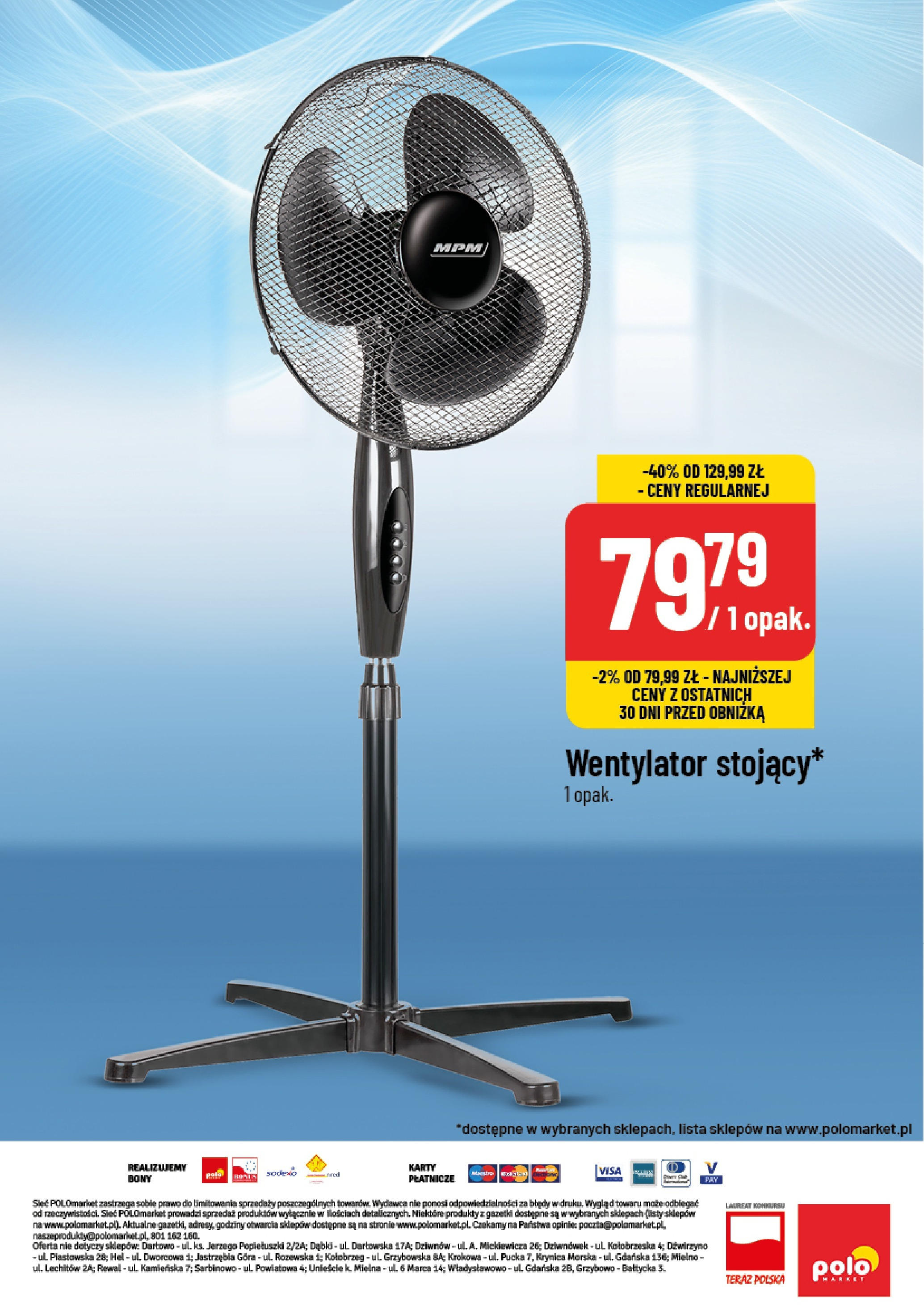 POLOmarket gazetka od jutra (20.08.2025) - Nowa PDF | Strona: 10 | Produkty: Wentylator