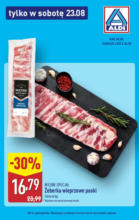 Tylko w sobotę 23.08 Aldi – do 23.08.2025